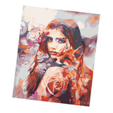 Maxbell DIY Paint By Numbers Kit Canvas Painting Oil Painting Home Decor Figure #1
