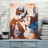 Maxbell DIY Paint By Numbers Kit Canvas Painting Oil Painting Home Decor Figure #2