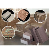 Maxbell 3 Pieces Sanding Block Sponge Polishing Pad Sandpaper Tools  60 - 80 Grit