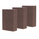 Maxbell 3 Pieces Sanding Block Sponge Polishing Pad Sandpaper Tools 120 - 180 Grit