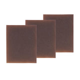 Maxbell 3 Pieces Sanding Sponge Block Set Double Sided Abrasive Pads Rough 60-80 Grit