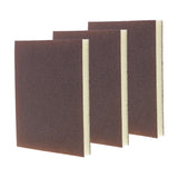 Maxbell 3 Pieces Sanding Sponge Block Set Double Sided Abrasive Pads Extra Fine 400-600 Grit