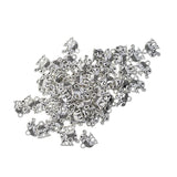 Maxbell 50 Pieces Tibetan Silver Elephant Shape Charms Pendants for Jewelry Making