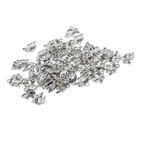 Maxbell 50 Pieces Tibetan Silver Elephant Shape Charms Pendants for Jewelry Making