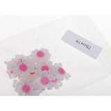 Maxbell 0.55 Yard Embroidery Flower Decorative Ribbon Trims DIY Sewing Craft 6 # Rose Red Heart