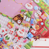 Maxbell Santa Claus Transparent Stickers Bubble Stickers Scrapbooking Diary Decor D