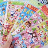 Maxbell Santa Claus Transparent Stickers Bubble Stickers Scrapbooking Diary Decor D