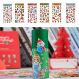 Maxbell Santa Claus Transparent Stickers Bubble Stickers Scrapbooking Diary Decor D