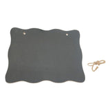 Max Hanging Wood Blackboard Message Board for Kindergarten Cafe Tea Shop Decor