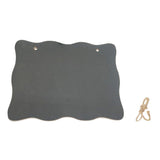 Max Hanging Wood Blackboard Message Board for Kindergarten Cafe Tea Shop Decor