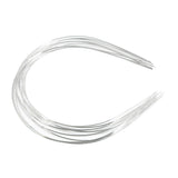 Max 10Pieces 1.2mm Practical  Stainless Steel Hair Hoop Headband Ornament