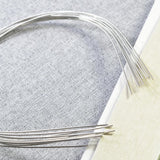Max 10Pieces 1.2mm Practical  Stainless Steel Hair Hoop Headband Ornament