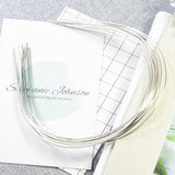 Max 10Pieces 1.2mm Practical  Stainless Steel Hair Hoop Headband Ornament