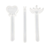 Maxbell DIY Ruler Stationery Mould Resin Casting Mold Mould with 10pcs Scale Rabbit