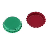 Maxbell 100 Piece Flattened Bottle Caps for DIY Hair Bows Pendant Craft Multicolor 1