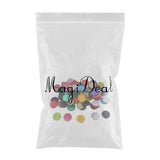 Maxbell 100 Piece Flattened Bottle Caps for DIY Hair Bows Pendant Craft Multicolor 1