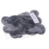 Maxbell 100 Piece Flattened Bottle Caps for DIY Hair Bows Pendant Craft Black