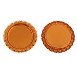 Maxbell 100 Piece Flattened Bottle Caps for DIY Hair Bows Pendant Craft Gold
