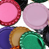 Maxbell 100 Piece Flattened Bottle Caps for DIY Hair Bows Pendant Craft Multicolor 2