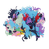 Maxbell 100 Pieces Paper Throwing Confetti Table Scatter for Party Forest Animals