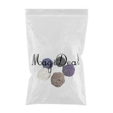 Maxbell 5 Pcs Wicker Rattan Ball Ornaments for Home Wedding Party Hanging Decor dark