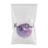 Maxbell 1 Piece 80-100mm Agate Quartz Crystal Slices Coaster Home Ornament Purple