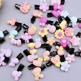 Maxbell 50 Piece Black Metal Single Prong Alligator Hair Clips Hair Accessories 24mm
