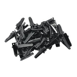 Maxbell 50 Piece Black Metal Single Prong Alligator Hair Clips Hair Accessories 24mm
