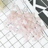 Maxbell Natural Crystal Tumbled Stone Irregular Stones Crafts Decor 20g Pink Quartz