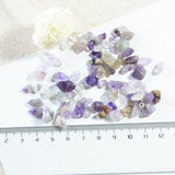 Maxbell Natural Crystal Tumbled Stone Irregular Stones Crafts Decor 20g Amethyst