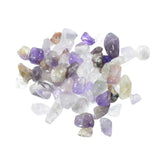 Maxbell Natural Crystal Tumbled Stone Irregular Stones Crafts Decor 20g Amethyst