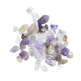 Maxbell Natural Crystal Tumbled Stone Irregular Stones Crafts Decor 20g Amethyst