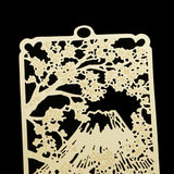 Maxbell Classic Hollow Out Metal Bookmark Stationery Metal School Bookmark Flower