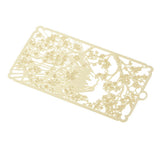 Maxbell Classic Hollow Out Metal Bookmark Stationery Metal School Bookmark Flower