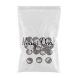 Maxbell 20 Pieces Glass Flatback Scrapbooking Dome Cabochons For Crafts Jewelry 14mm
