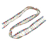 Maxbell 1 Yard 53mm National Style Polyamide Ribbon Lace Trim Sewing Clothing Decor