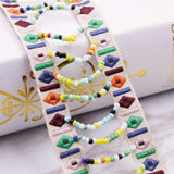 Maxbell 1 Yard 53mm National Style Polyamide Ribbon Lace Trim Sewing Clothing Decor