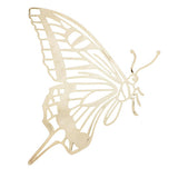 Maxbell Metal Butterfly Shape Hollow Book Mark Clip Office School Supplies Gold