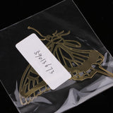 Maxbell Metal Butterfly Shape Hollow Book Mark Clip Office School Supplies Gold