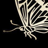 Maxbell Metal Butterfly Shape Hollow Book Mark Clip Office School Supplies Gold