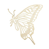 Maxbell Metal Butterfly Shape Hollow Book Mark Clip Office School Supplies Gold