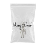 Maxbell Steam Punk Lobster Clasp Keychain with Keyring Skeleton Skull Pendant Charms