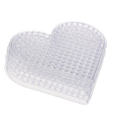 Max 6Pcs Clear Perler Beads Pegboard fits 5mm Bead for DIY Children Craft Love