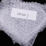 Max 6Pcs Clear Perler Beads Pegboard fits 5mm Bead for DIY Children Craft Love