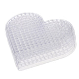 Max 6Pcs Clear Perler Beads Pegboard fits 5mm Bead for DIY Children Craft Love