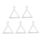 Max 5 Pieces Sterling Silver Earring Findings Drop Charm Pendant  12x10mm hollow