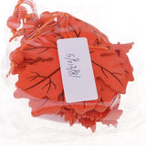 Max 10 Pieces Wooden Animal Leaf Hanging Pendant for Christmas Tree Decorations