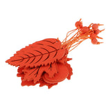 Max 10 Pieces Wooden Animal Leaf Hanging Pendant for Christmas Tree Decorations