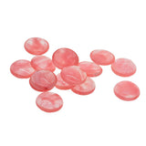 Maxbell 2 Pieces 25mm Round Cabochon Watermelon Quartz Gemstone Beads DIY Crafts