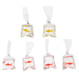 Maxbell Resin Fish DIY Craft Hanging Accessories Decorations Ornaments 43x20mm